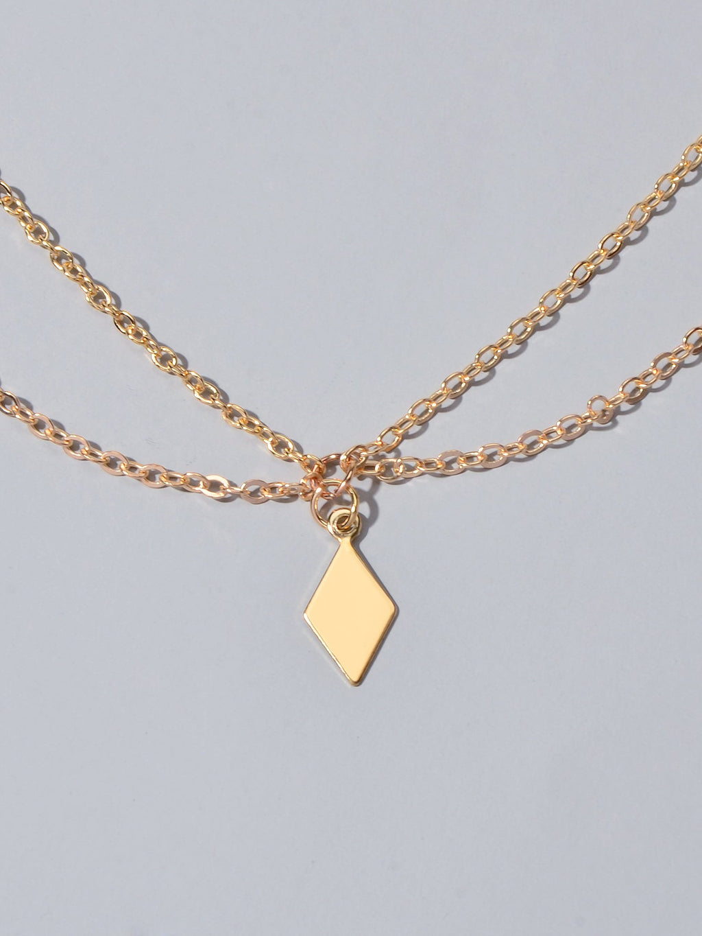 Bohemian Foot Beach Jewellery Double Layer Chain Rhombus Geometric
