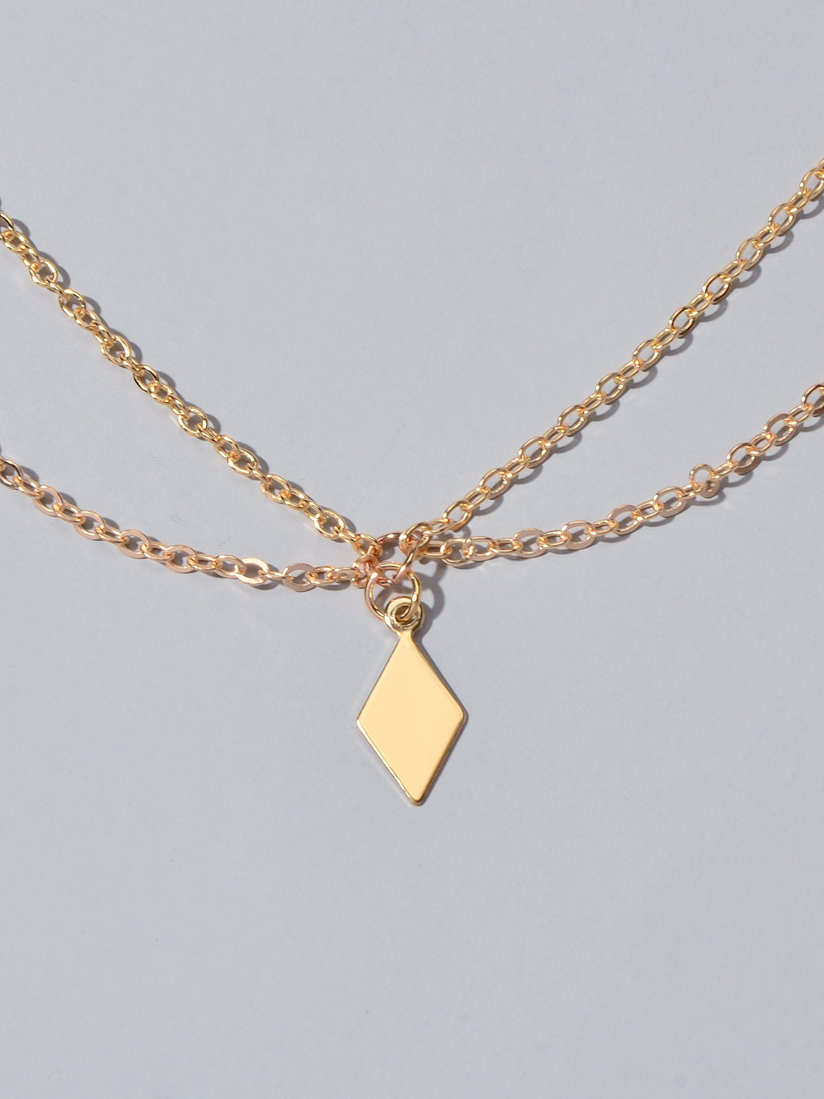 Bohemian Foot Beach Jewellery Double Layer Chain Rhombus Geometric