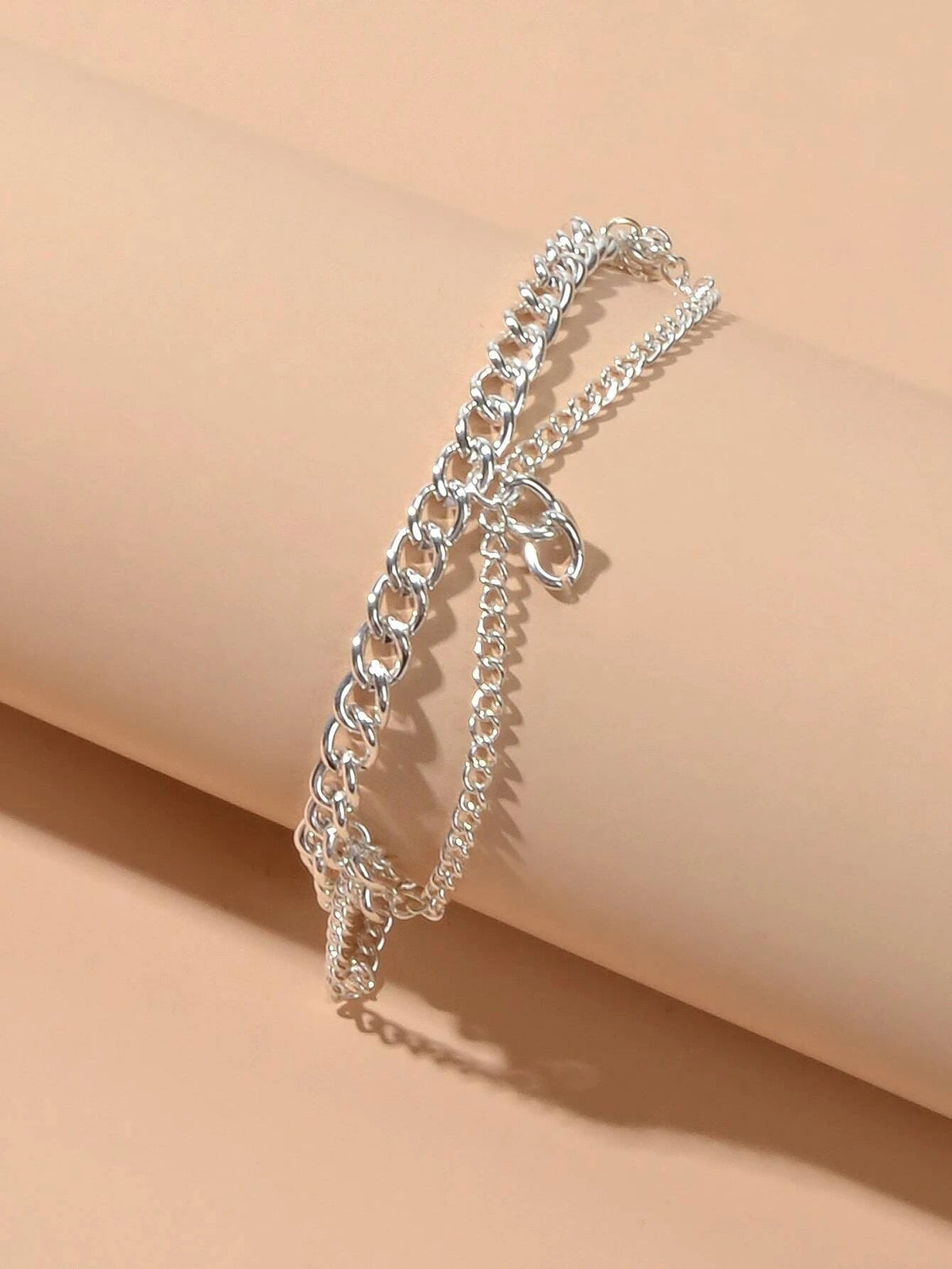 2pcs Fashion Foot Beach Jewellery Silver Chain Tassel Starfish Charm