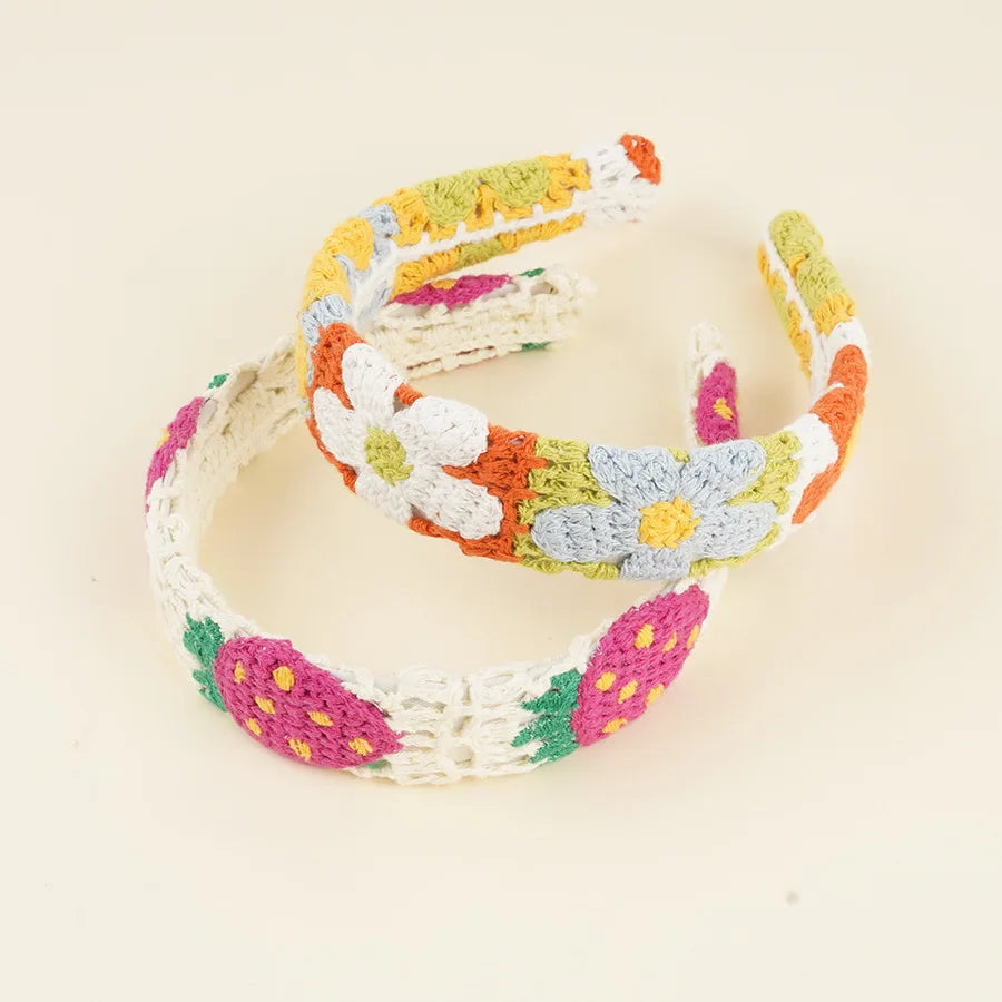 Bohemian Handmade Knitted Summer Headband