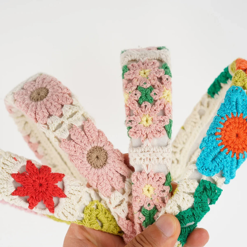 Bohemian Handmade Knitted Summer Headband