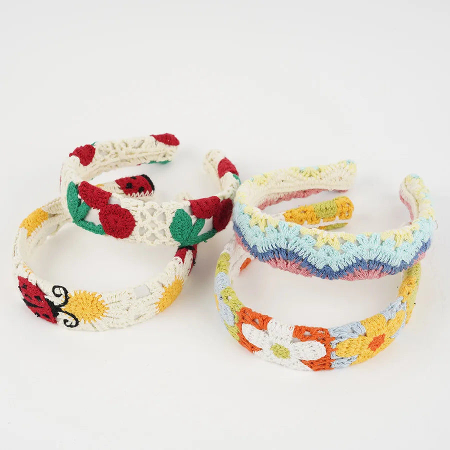 Bohemian Handmade Knitted Summer Headband