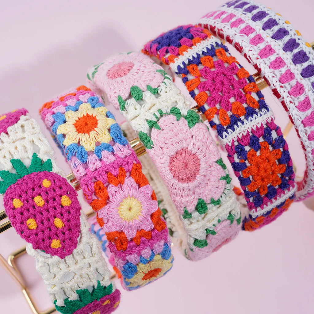 Bohemian Handmade Knitted Summer Headband