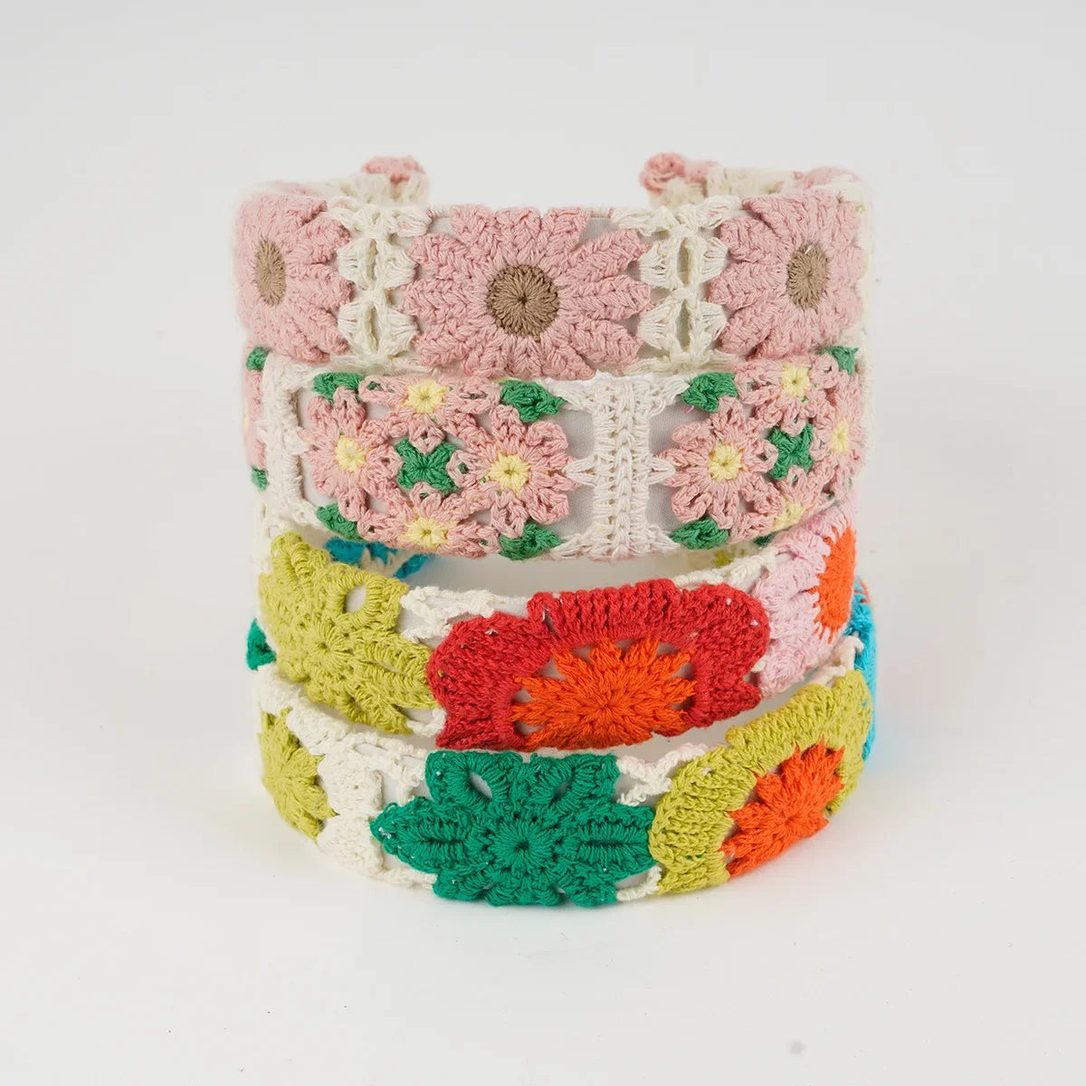 Bohemian Handmade Knitted Summer Headband