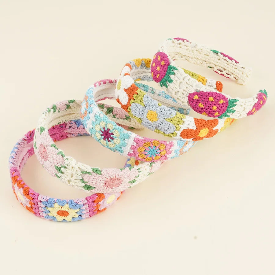 Bohemian Handmade Knitted Summer Headband