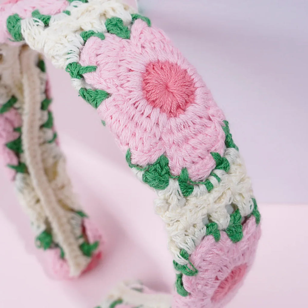 Bohemian Handmade Knitted Summer Headband
