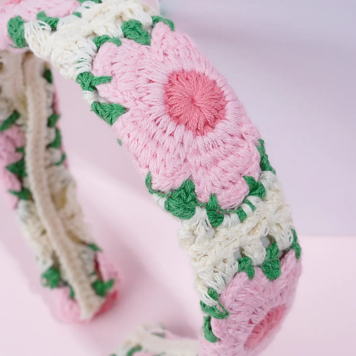 Bohemian Handmade Knitted Summer Headband