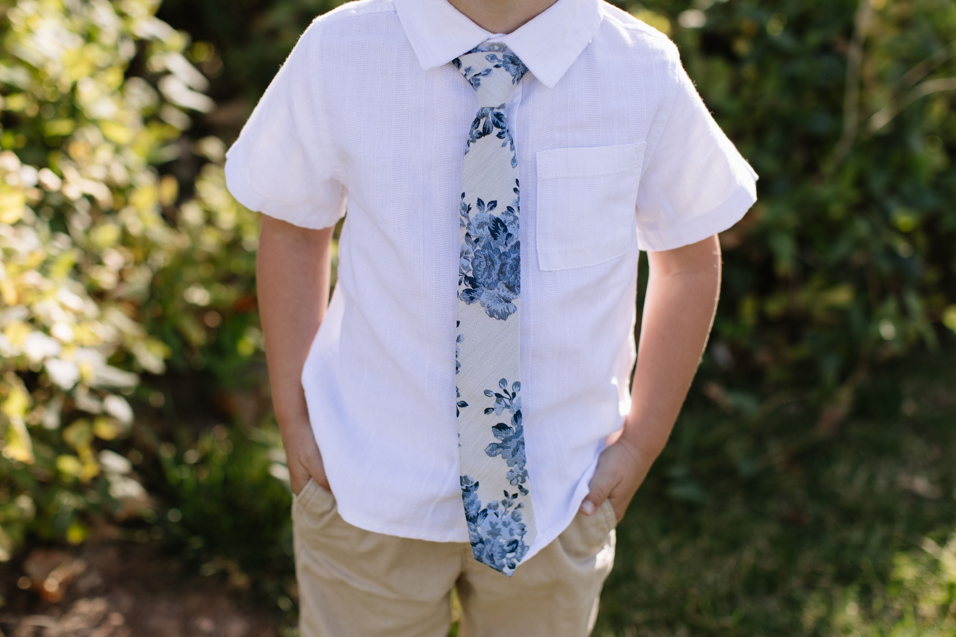 Cape Cod Floral - Boys Tie