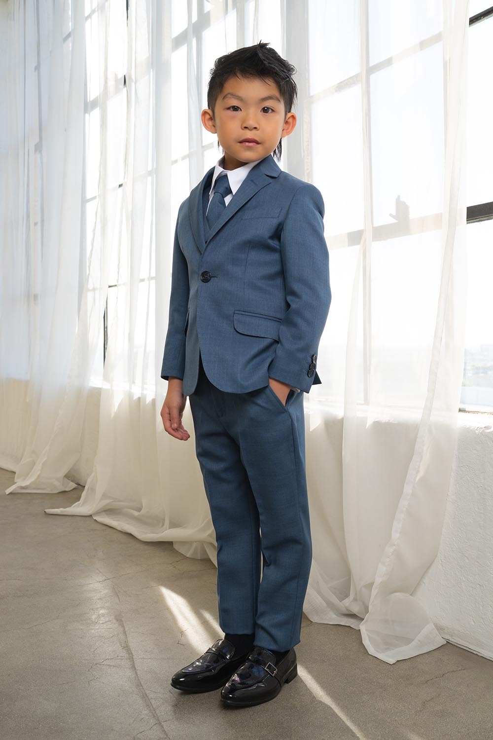 "Osiris" Kids Jean Blue Suit (5-Piece Set)