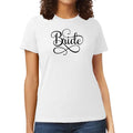Womens Graphic T-shirt Bride Accessories - Wedding